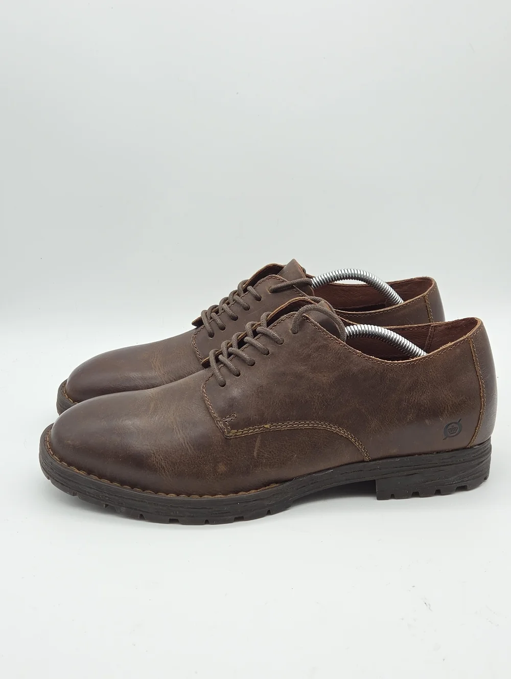Born Brown Leather‎ Oxford Shoes Size Men's 11
